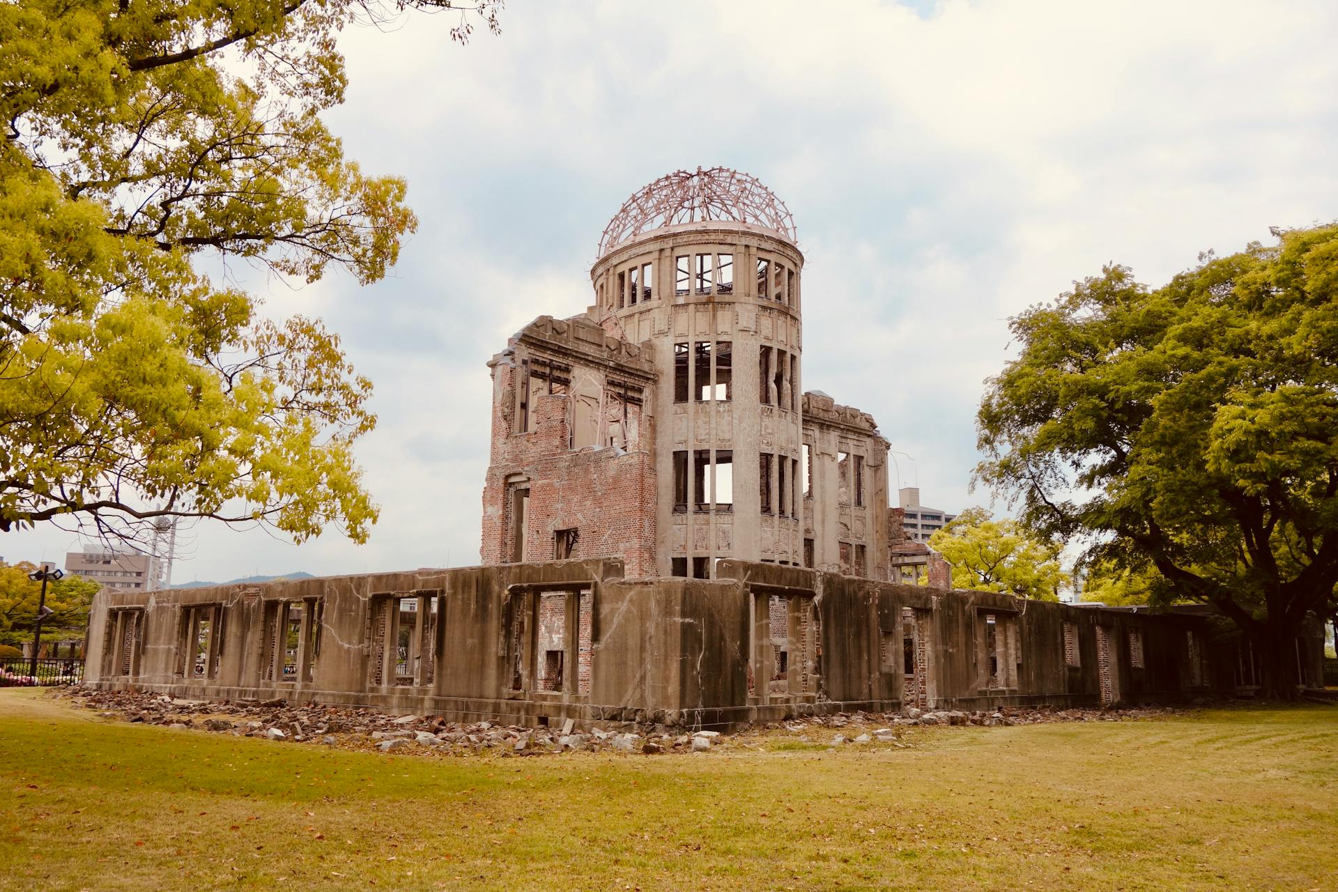 erhaltene Ruine von Hiroshima